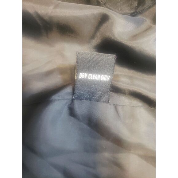 Jules & Leopold Black Stripe One Button Blazer Size Large - Picture 7 of 9